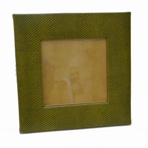Faux Snakeskin Picture Frame 4x4 (various colours)