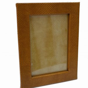 Faux Snakeskin Picture Frame 4x6 (various colours)
