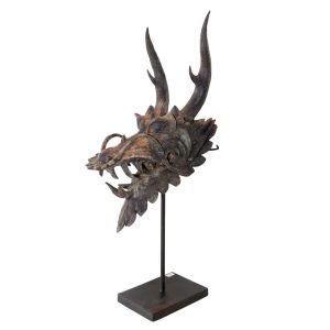 Dragons Head on Stand