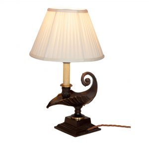 Acanthus Bronze Candle Lamp