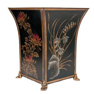 The Four Seasons Planter with Brass Feet 