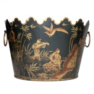 Oval Planter Chinese Design