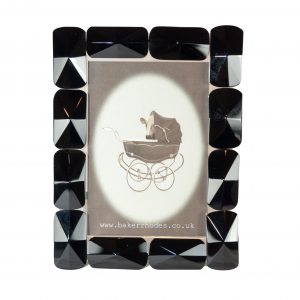 Black Glass Picture Frame 6x4