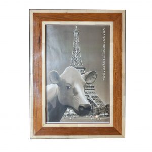 Handmade Horn Picture Frame 9x12