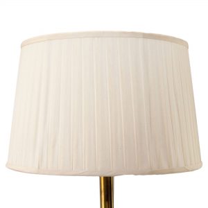 Holkham Knife Pleated Drum Lampshade