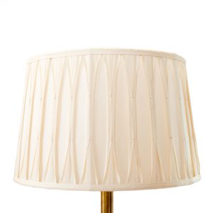 Holkham Pinch Pleated Drum Cream Lampshade