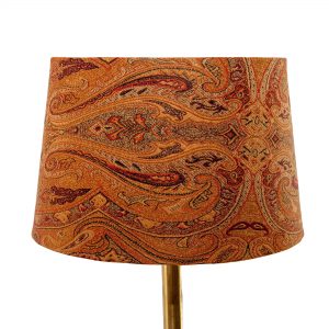 Srinagar Paisley Drum Lampshade